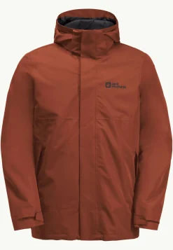 Jack Wolfskin Luntal 3in1 Jkt M|Heren Wandelen|Voor- En Najaarsjacks/-Jassen