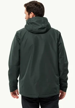Jack Wolfskin Luntal 3in1 Jkt M|Heren Wandelen|Voor- En Najaarsjacks/-Jassen