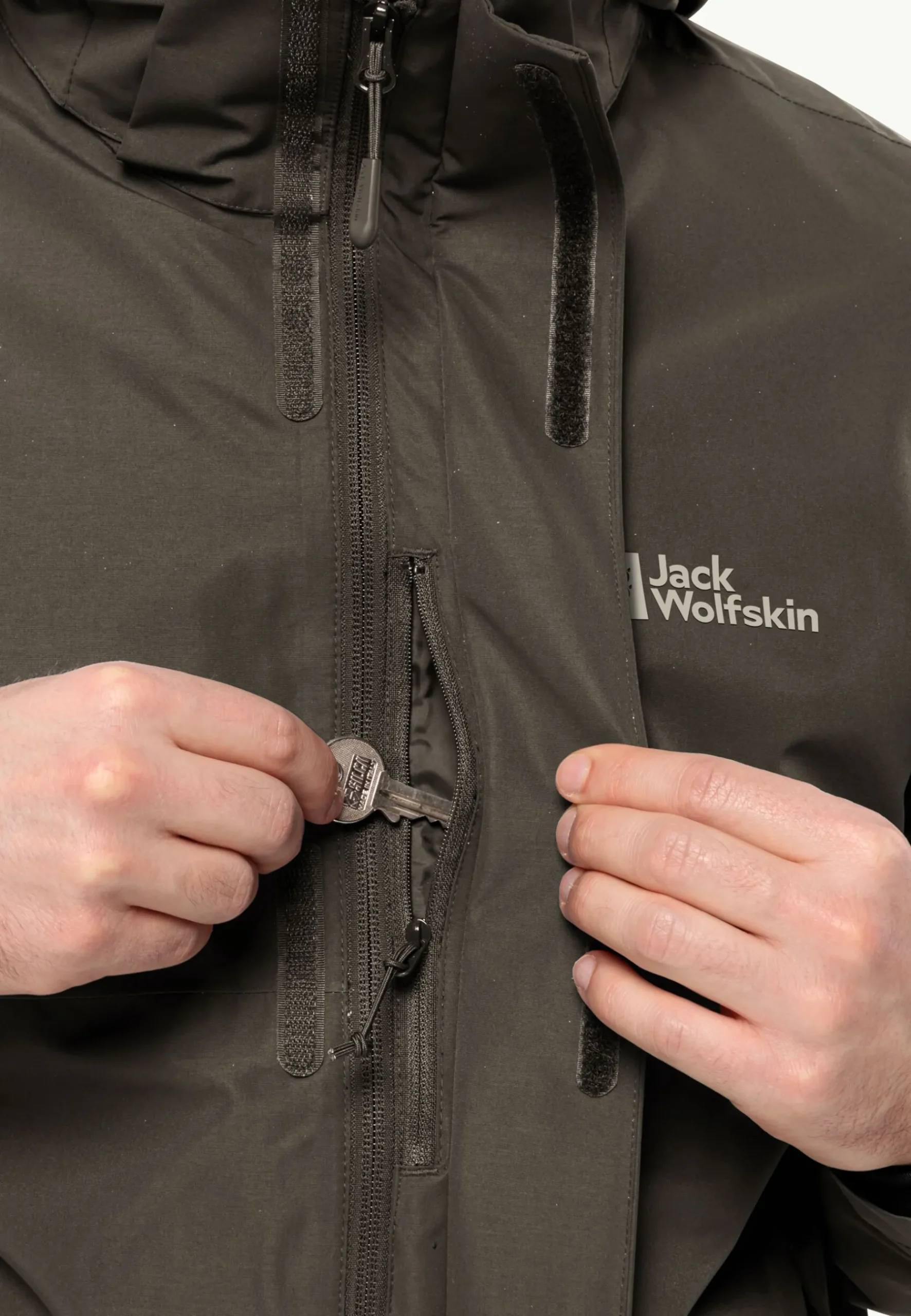 Jack Wolfskin Luntal 3in1 Jkt M|Heren Wandelen|Voor- En Najaarsjacks/-Jassen