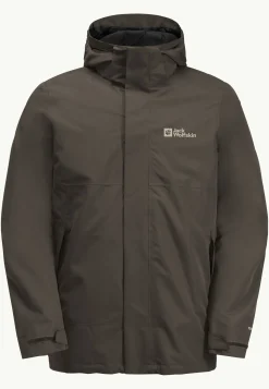 Jack Wolfskin Luntal 3in1 Jkt M|Heren Wandelen|Voor- En Najaarsjacks/-Jassen