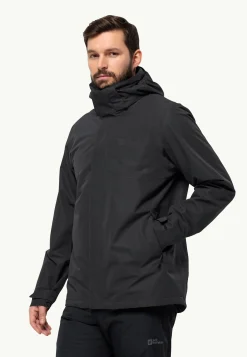 Jack Wolfskin Luntal 3in1 Jkt M|Heren Wandelen|Voor- En Najaarsjacks/-Jassen