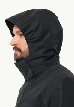 Jack Wolfskin Luntal 3in1 Jkt M|Heren Wandelen|Voor- En Najaarsjacks/-Jassen