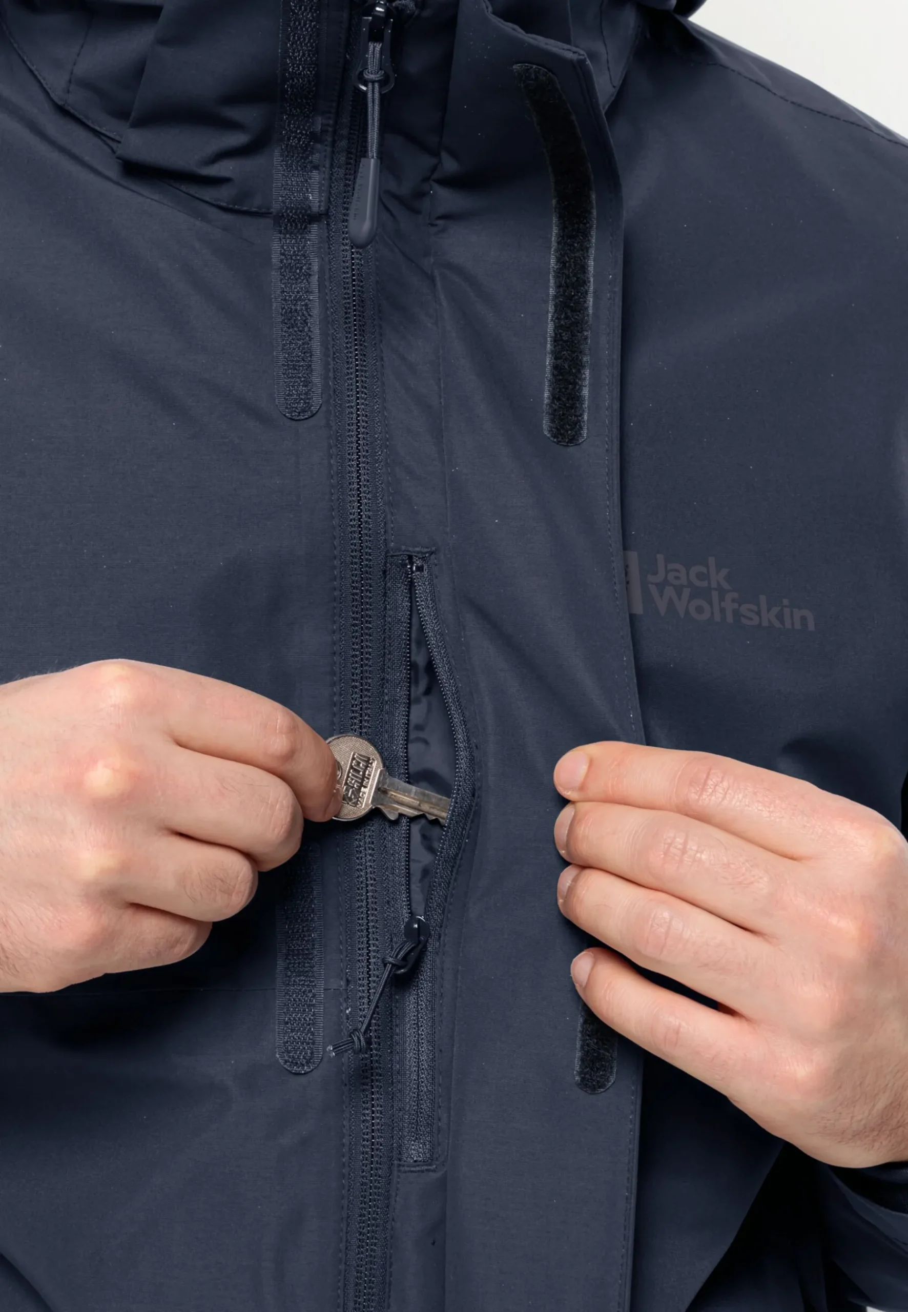 Jack Wolfskin Luntal 3in1 Jkt M|Heren Wandelen|Voor- En Najaarsjacks/-Jassen