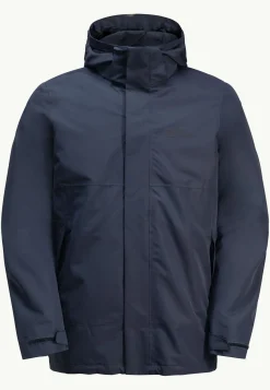Jack Wolfskin Luntal 3in1 Jkt M|Heren Wandelen|Voor- En Najaarsjacks/-Jassen