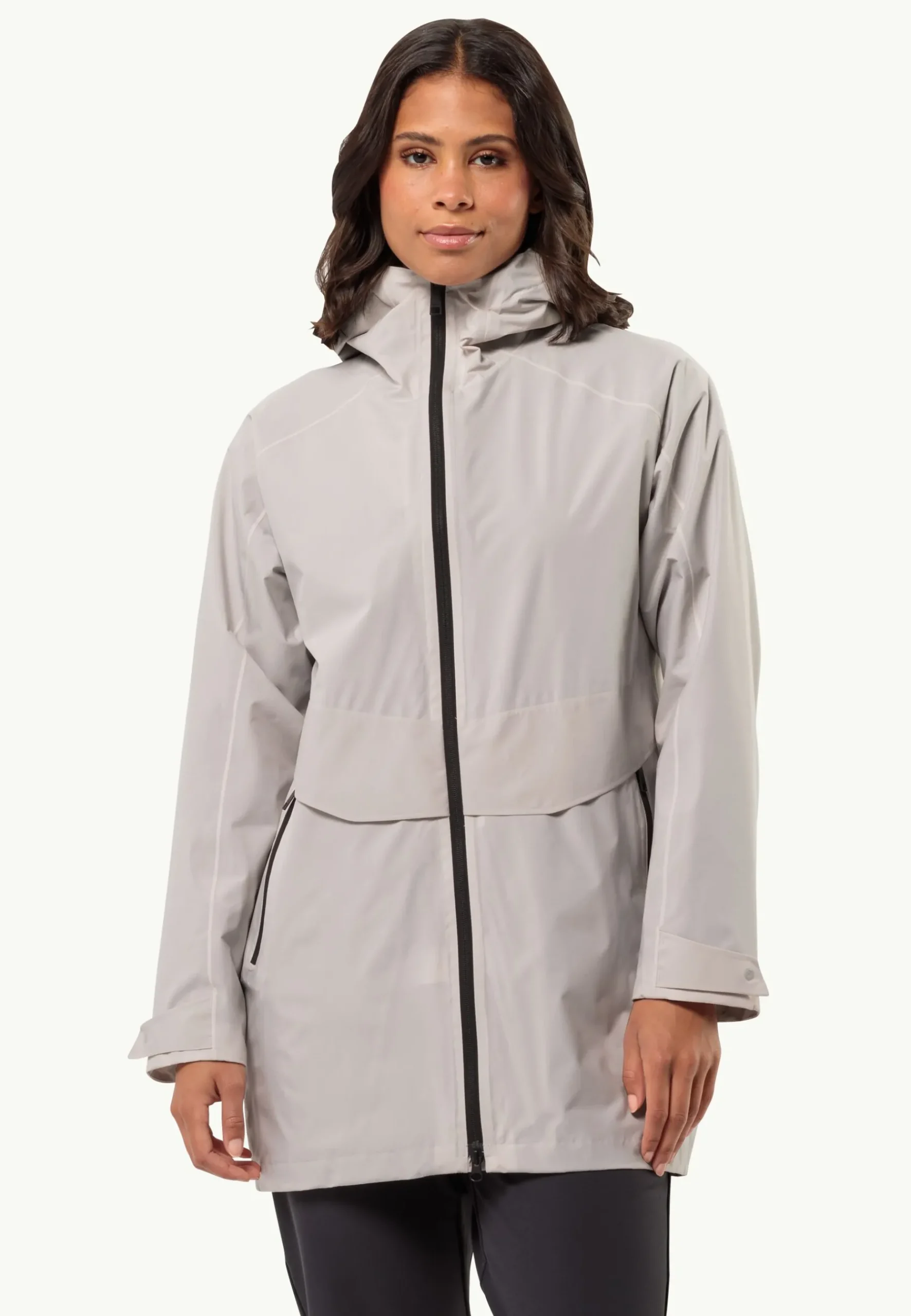Jack Wolfskin Mainkai Long Jkt W|DAMES Lifestyle|Voor- En Najaarsjacks/-Jassen