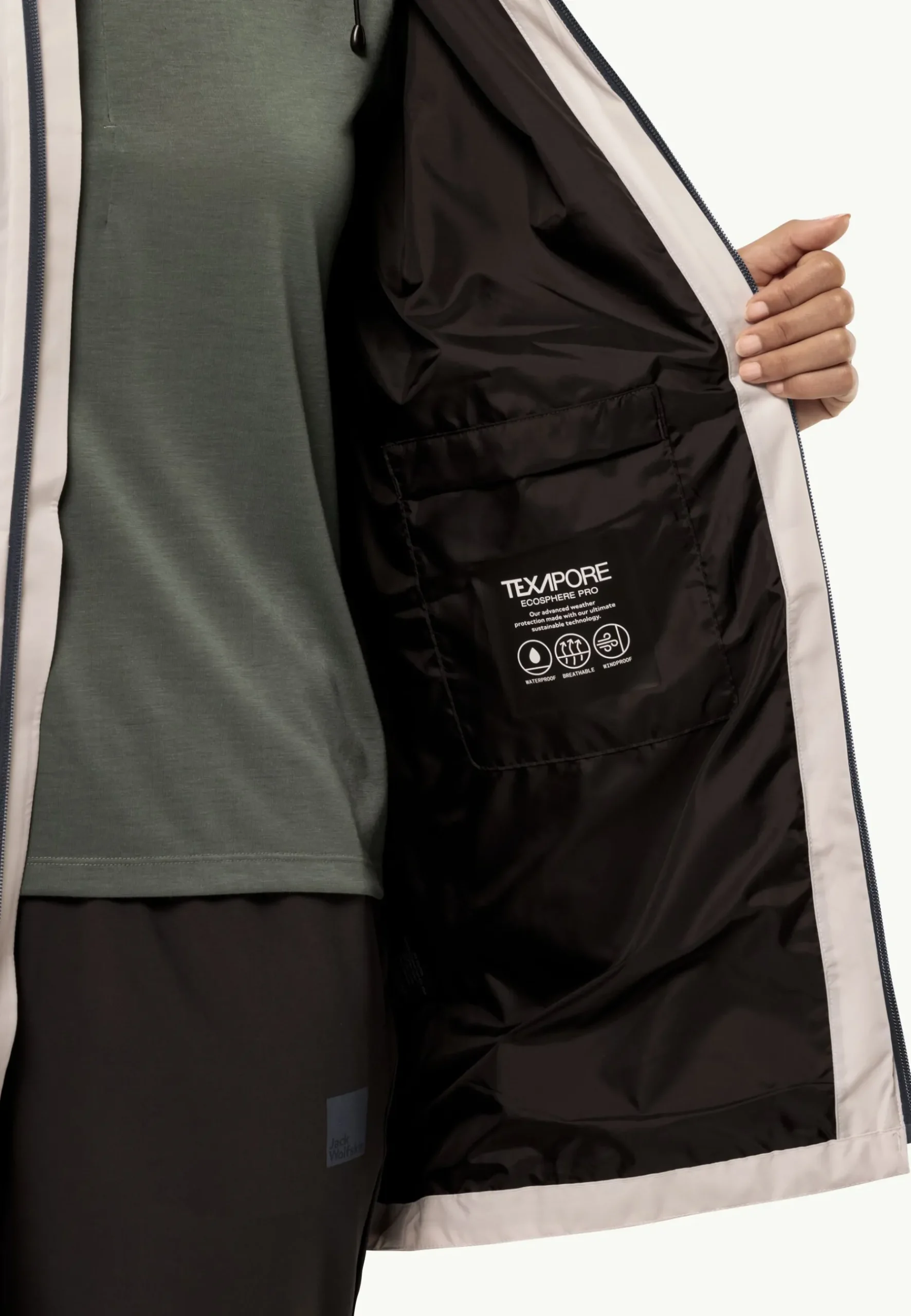 Jack Wolfskin Mainkai Long Jkt W|DAMES Lifestyle|Voor- En Najaarsjacks/-Jassen