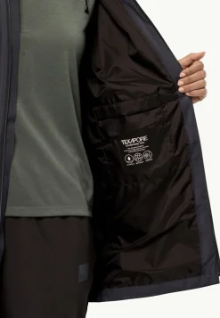 Jack Wolfskin Mainkai Long Jkt W|DAMES Lifestyle|Voor- En Najaarsjacks/-Jassen