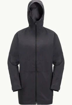 Jack Wolfskin Mainkai Long Jkt W|DAMES Lifestyle|Voor- En Najaarsjacks/-Jassen