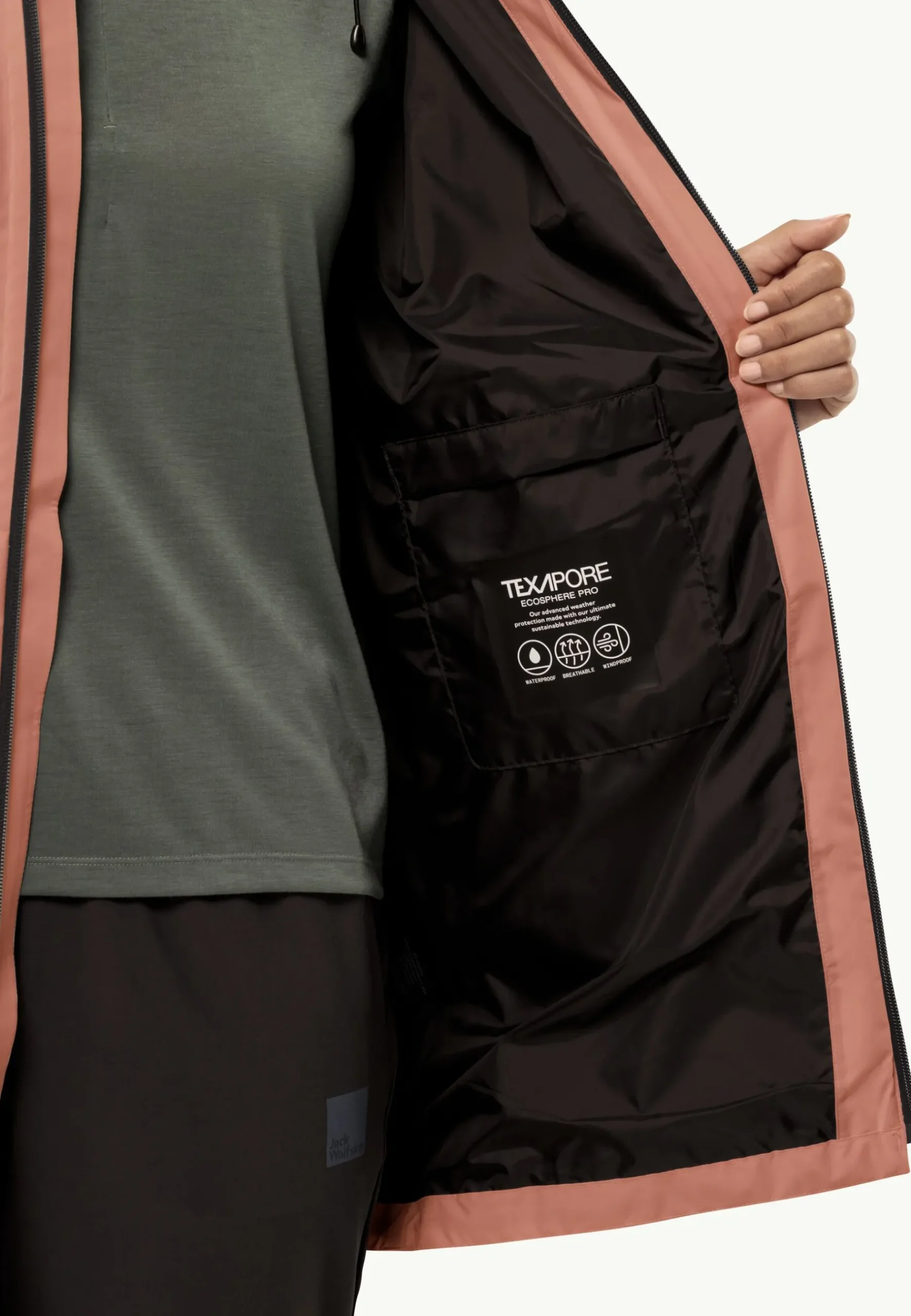 Jack Wolfskin Mainkai Long Jkt W|DAMES Lifestyle|Voor- En Najaarsjacks/-Jassen