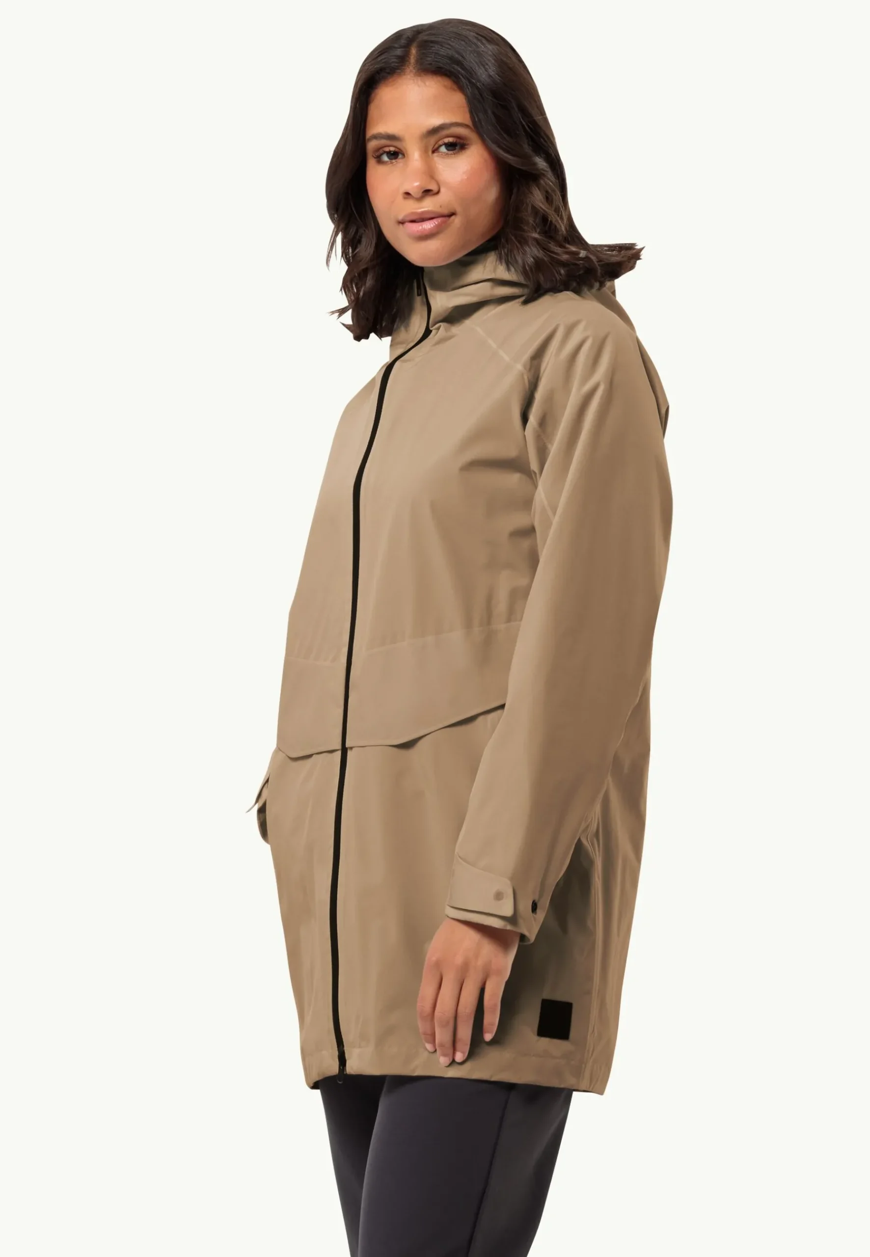 Jack Wolfskin Mainkai Long Jkt W|DAMES Lifestyle|Voor- En Najaarsjacks/-Jassen