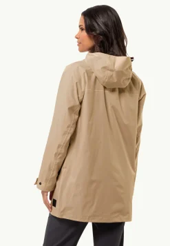 Jack Wolfskin Mainkai Long Jkt W|DAMES Lifestyle|Voor- En Najaarsjacks/-Jassen