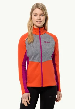 Jack Wolfskin Marienberg Fz W|DAMES Wandelen|Voor- En Najaarsjacks/-Jassen