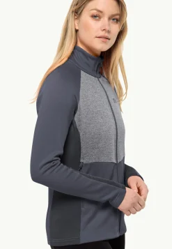 Jack Wolfskin Marienberg Fz W|DAMES Wandelen|Voor- En Najaarsjacks/-Jassen