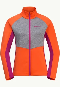 Jack Wolfskin Marienberg Fz W|DAMES Wandelen|Voor- En Najaarsjacks/-Jassen
