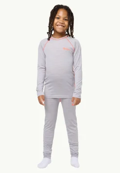 Jack Wolfskin Merino Baselayer Set K|Kinderen Functionele Shirts