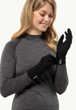 Jack Wolfskin Merino Glove|DAMES Wandelen|Handschoenen
