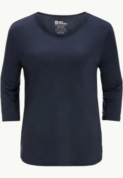 Jack Wolfskin Mola 3|4 T W|DAMES Lifestyle|T-Shirts & Longsleeves