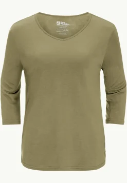 Jack Wolfskin Mola 3|4 T W|DAMES Lifestyle|T-Shirts & Longsleeves
