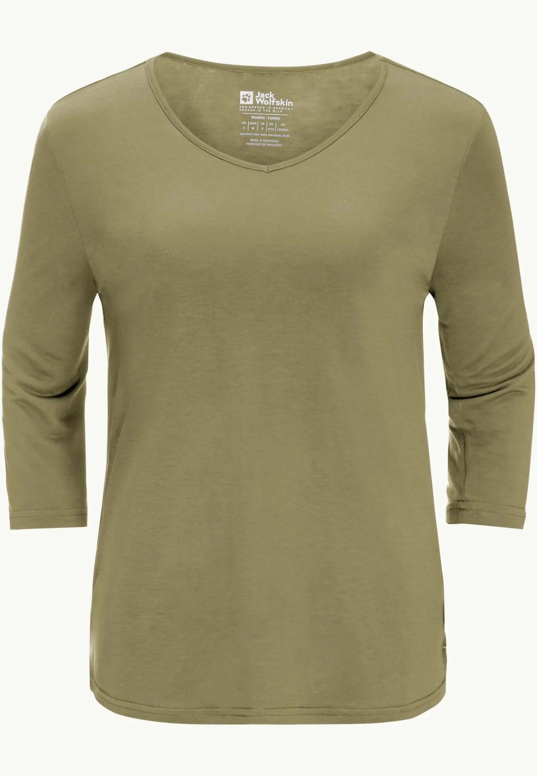 Jack Wolfskin Mola 3|4 T W|DAMES Lifestyle|T-Shirts & Longsleeves