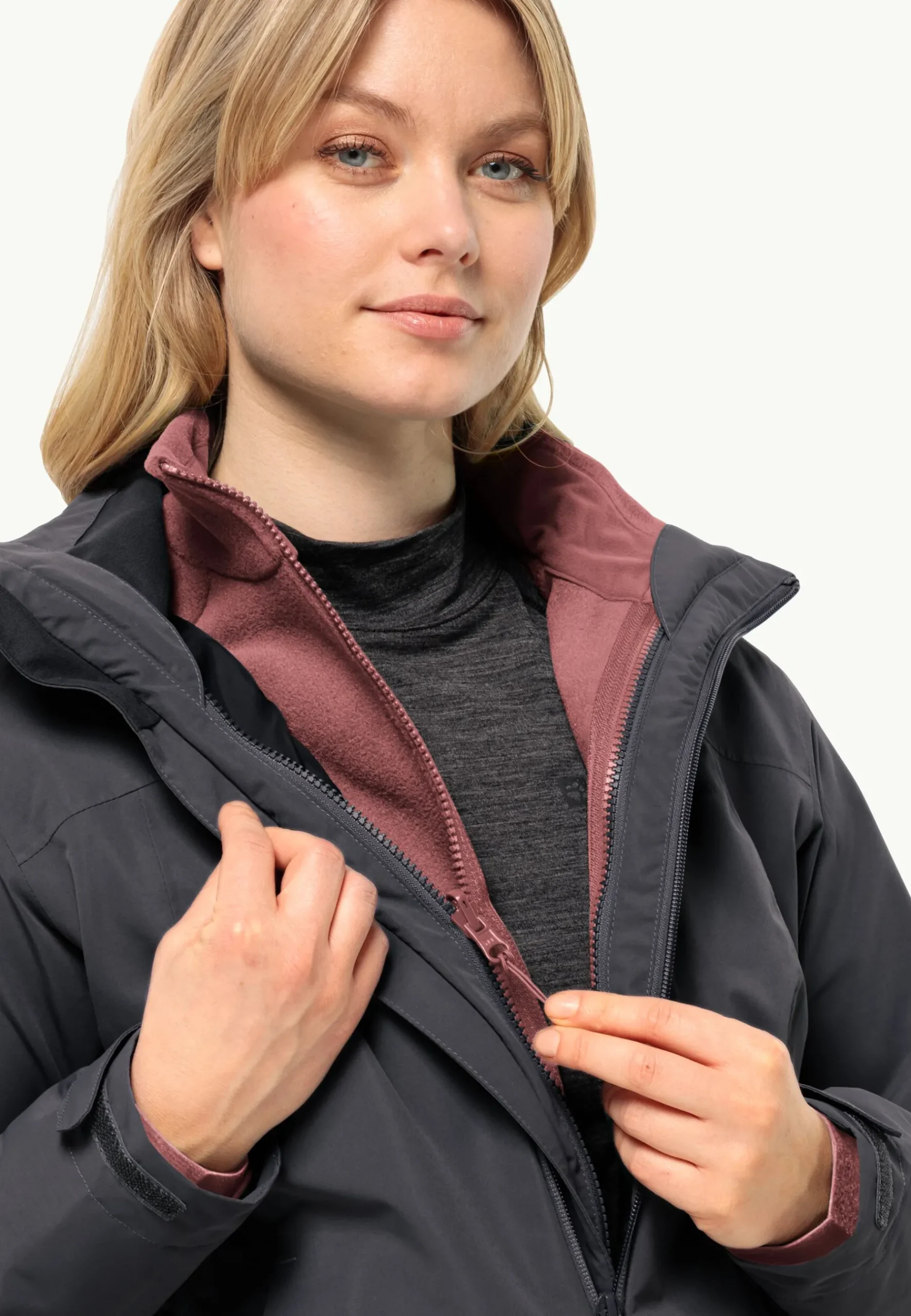 Jack Wolfskin Moonrise Fz W|DAMES Lifestyle|Wandelen