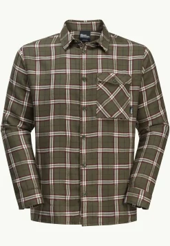 Jack Wolfskin Morgenluft Shirt M|Heren Lifestyle|Functionele Shirts