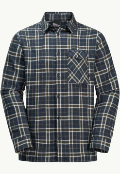 Jack Wolfskin Morgenluft Shirt M|Heren Lifestyle|Functionele Shirts
