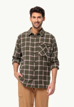 Jack Wolfskin Morgenluft Shirt M|Heren Lifestyle|Functionele Shirts