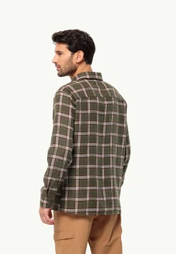 Jack Wolfskin Morgenluft Shirt M|Heren Lifestyle|Functionele Shirts