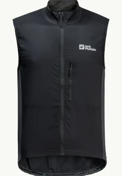 Jack Wolfskin Morobbia Alpha Vest M|Heren Fietsen|Voor- En Najaarsjacks/-Jassen