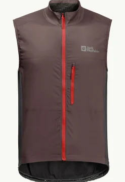 Jack Wolfskin Morobbia Alpha Vest M|Heren Fietsen|Voor- En Najaarsjacks/-Jassen