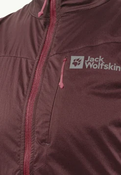 Jack Wolfskin Morobbia Alpha Vest W|DAMES Fietsen|Voor- En Najaarsjacks/-Jassen