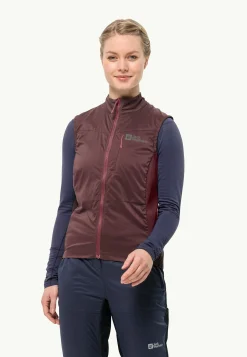 Jack Wolfskin Morobbia Alpha Vest W|DAMES Fietsen|Voor- En Najaarsjacks/-Jassen
