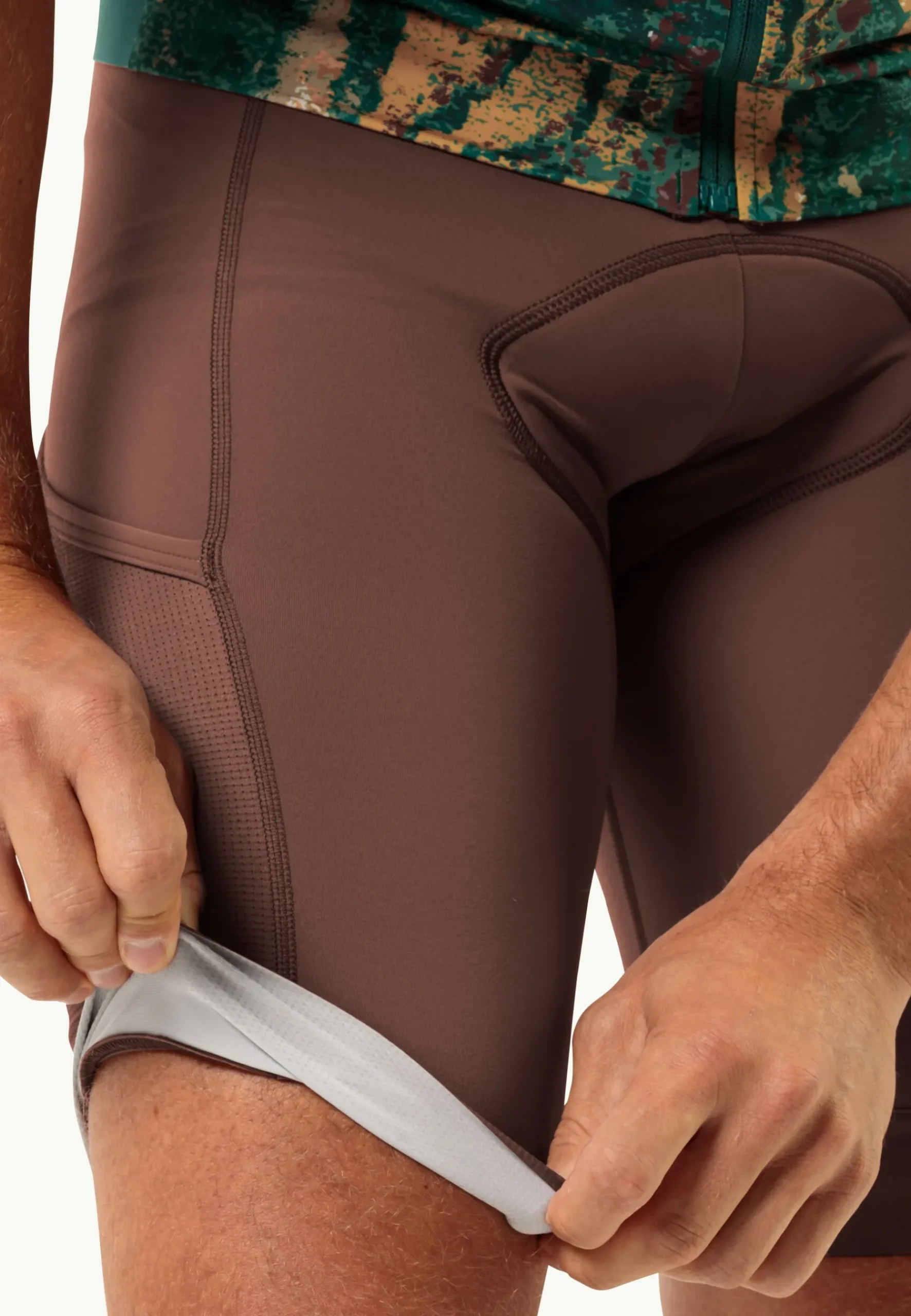 Jack Wolfskin Morobbia Bib Shorts M|Heren Shorts|Fietsbroeken