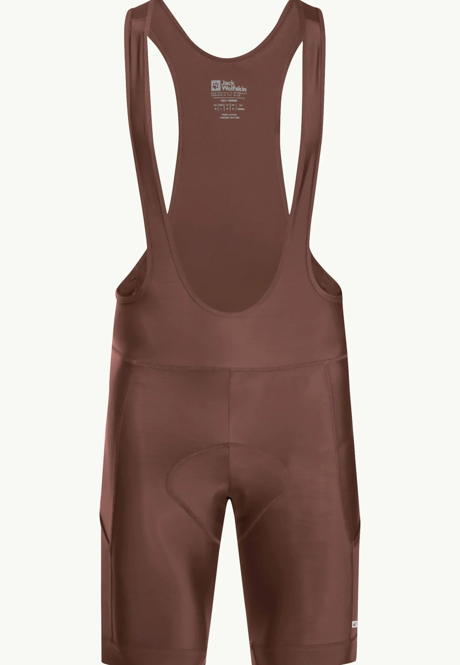 Jack Wolfskin Morobbia Bib Shorts M|Heren Shorts|Fietsbroeken
