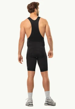 Jack Wolfskin Morobbia Bib Shorts M|Heren Shorts|Fietsbroeken