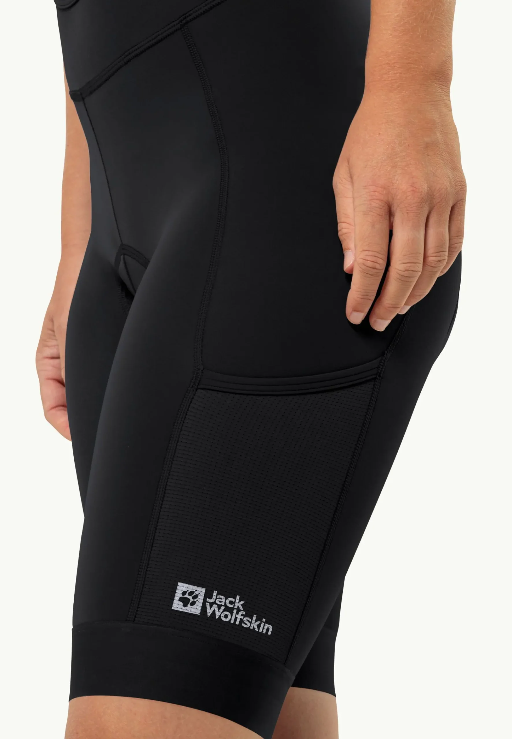 Jack Wolfskin Morobbia Bib Shorts W|DAMES Fietsen|Rokken & Shorts