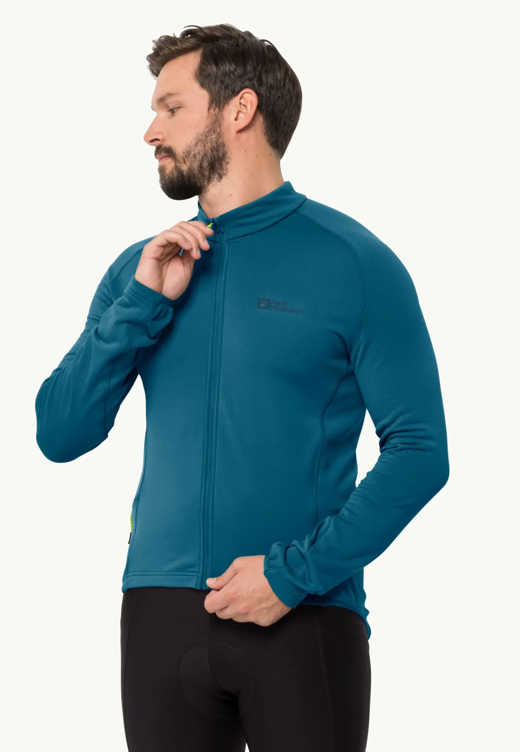 Jack Wolfskin Morobbia Fz Light M|Heren Fietsen|Voor- En Najaarsjacks/-Jassen
