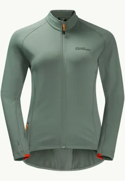 Jack Wolfskin Morobbia Fz Light W|DAMES Fietsen|Voor- En Najaarsjacks/-Jassen