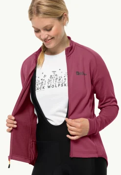 Jack Wolfskin Morobbia Fz Light W|DAMES Fietsen|Voor- En Najaarsjacks/-Jassen
