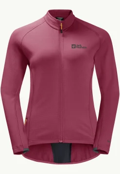 Jack Wolfskin Morobbia Fz Light W|DAMES Fietsen|Voor- En Najaarsjacks/-Jassen