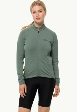 Jack Wolfskin Morobbia Fz Light W|DAMES Fietsen|Voor- En Najaarsjacks/-Jassen