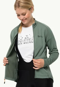 Jack Wolfskin Morobbia Fz Light W|DAMES Fietsen|Voor- En Najaarsjacks/-Jassen