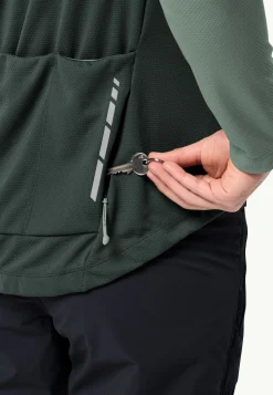 Jack Wolfskin Morobbia Fz L/s M|Heren Fietsen|Functionele Shirts