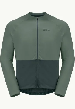 Jack Wolfskin Morobbia Fz L/s M|Heren Fietsen|Functionele Shirts