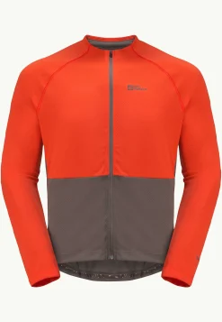 Jack Wolfskin Morobbia Fz L/s M|Heren Fietsen|Functionele Shirts