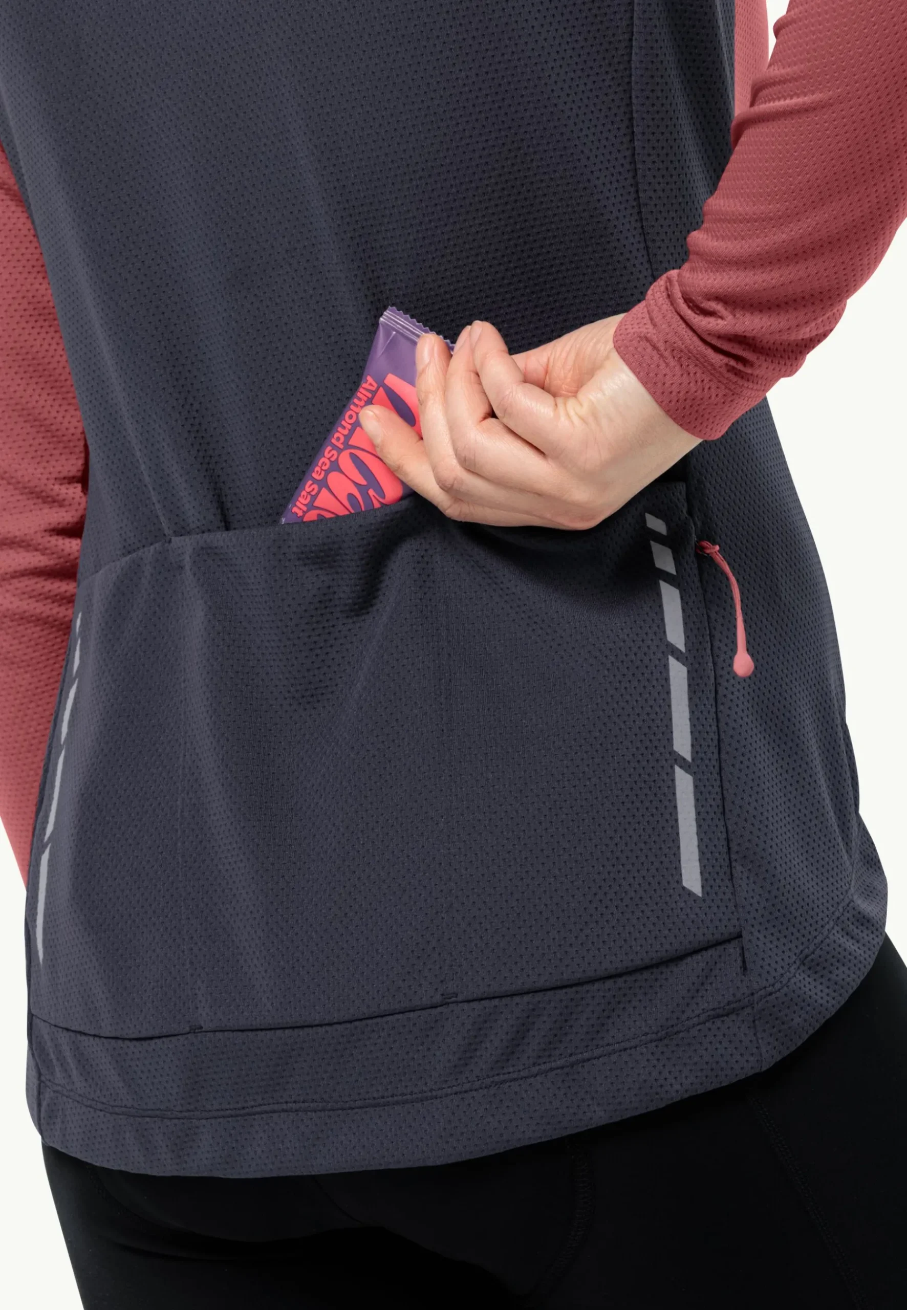 Jack Wolfskin Morobbia Fz L/s W|DAMES Fietsen|Functionele Shirts
