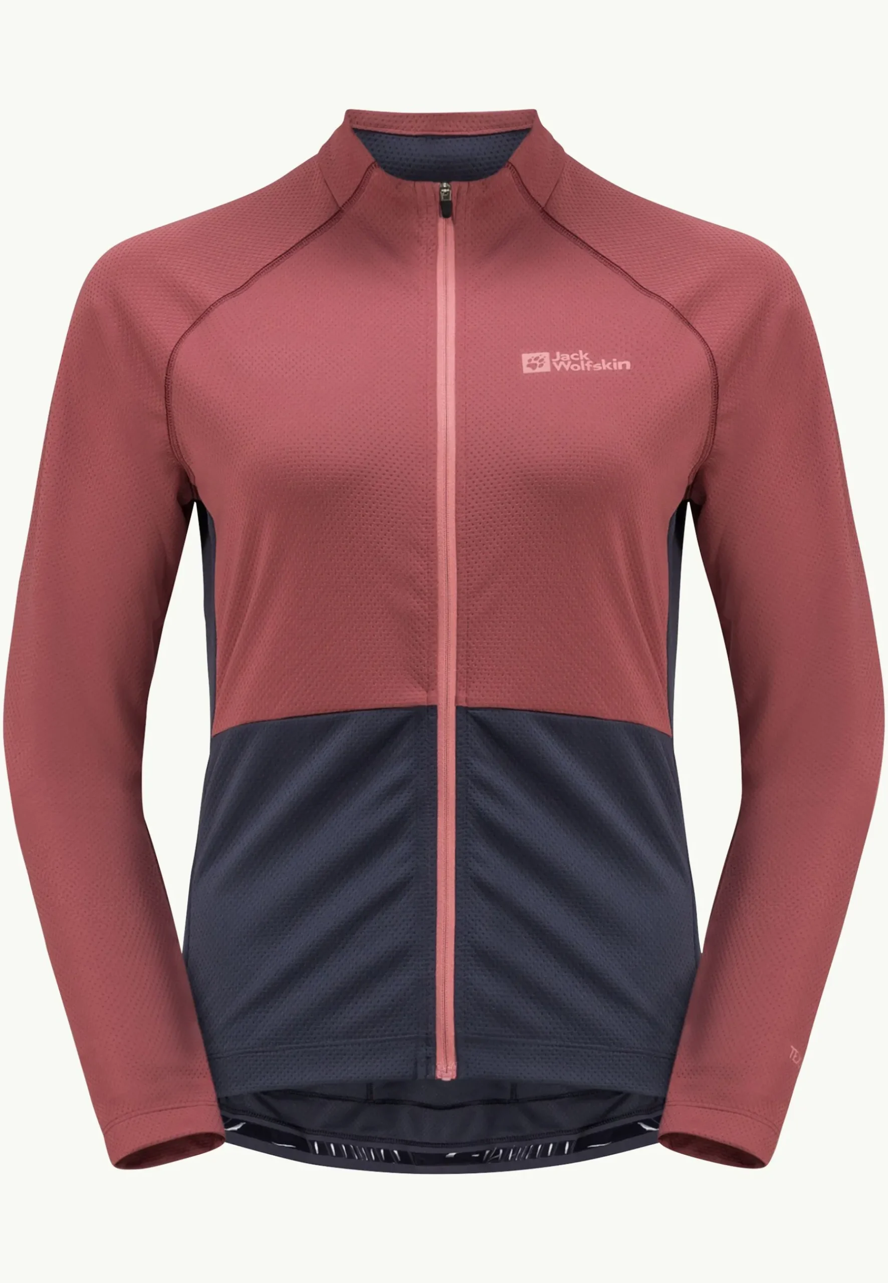 Jack Wolfskin Morobbia Fz L/s W|DAMES Fietsen|Functionele Shirts