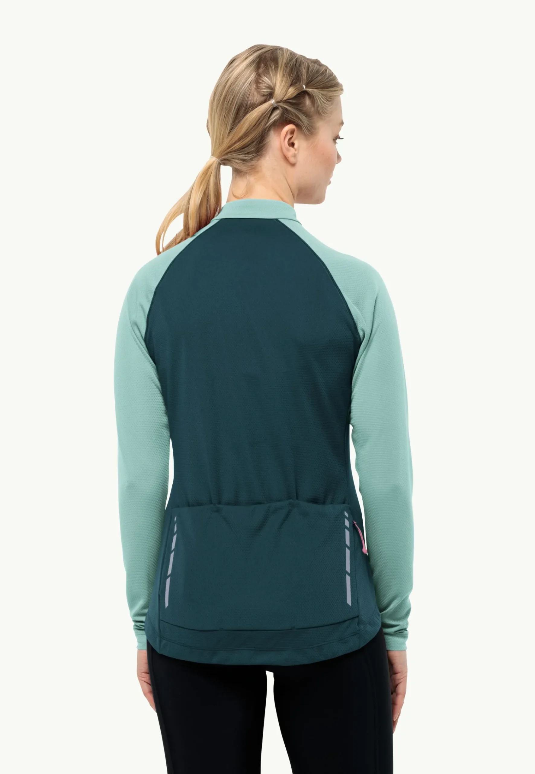 Jack Wolfskin Morobbia Fz L/s W|DAMES Fietsen|Functionele Shirts