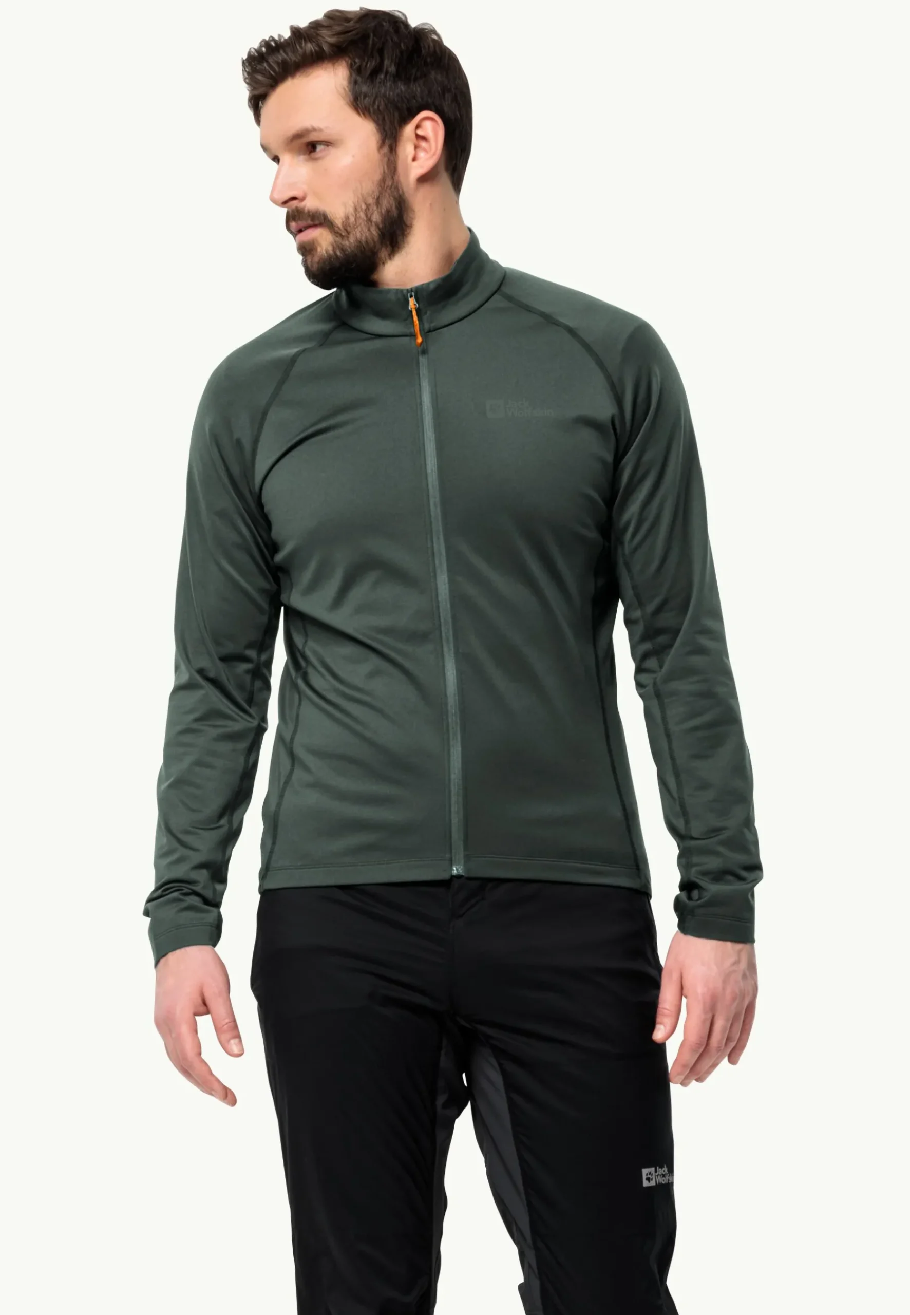 Jack Wolfskin Morobbia Fz M|Heren Fietsen|Voor- En Najaarsjacks/-Jassen