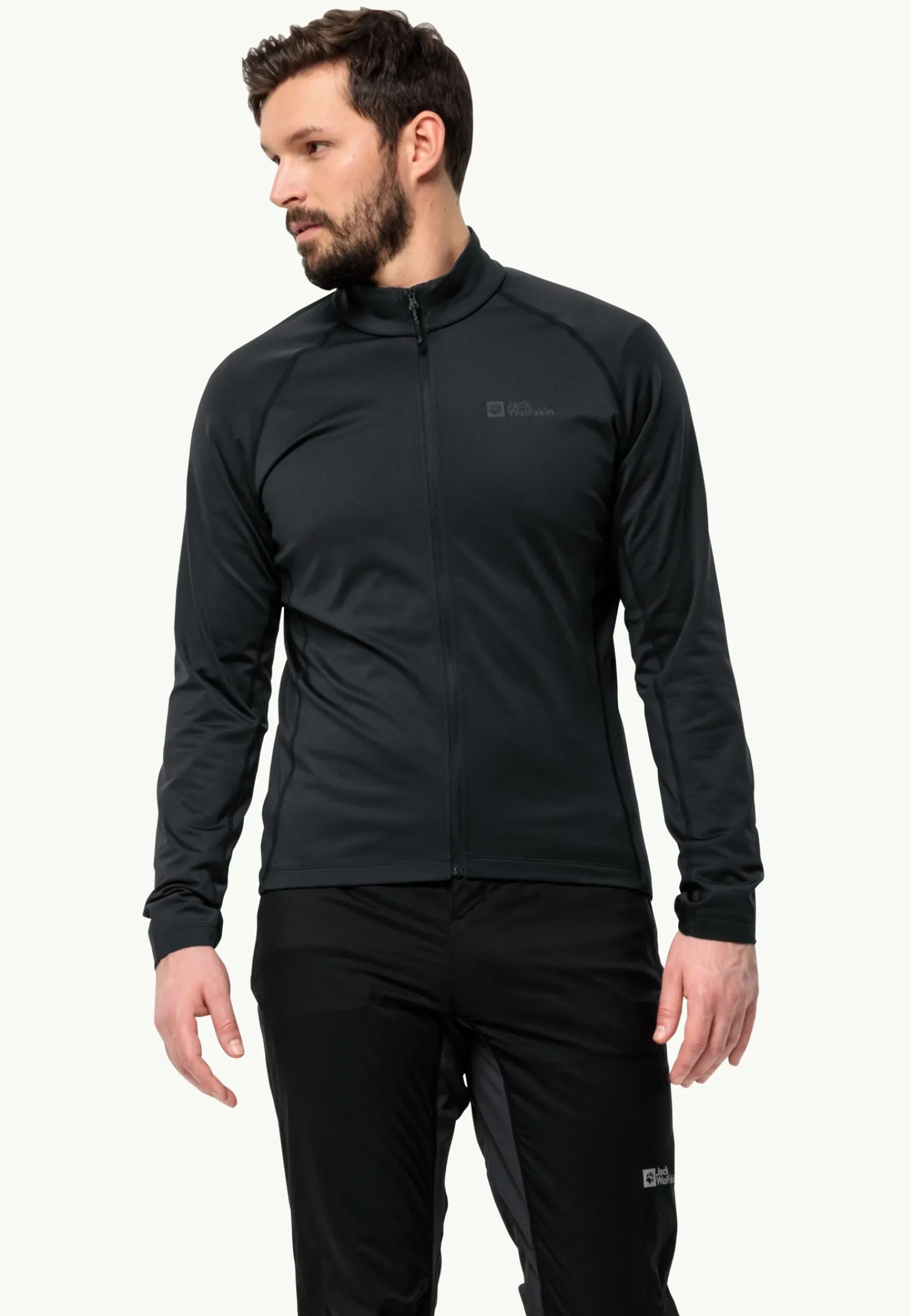 Jack Wolfskin Morobbia Fz M|Heren Fietsen|Voor- En Najaarsjacks/-Jassen